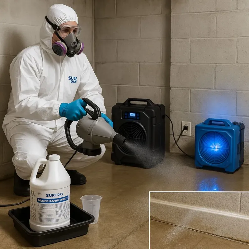 Sanitization and Odor Removal process in Dublin, CA